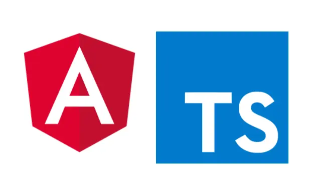 Angular & Typescript logos