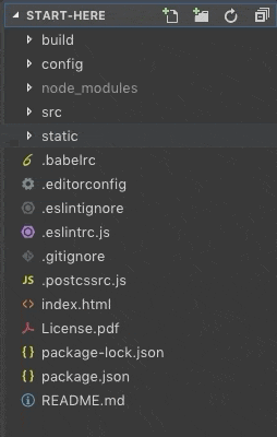 Create components folder