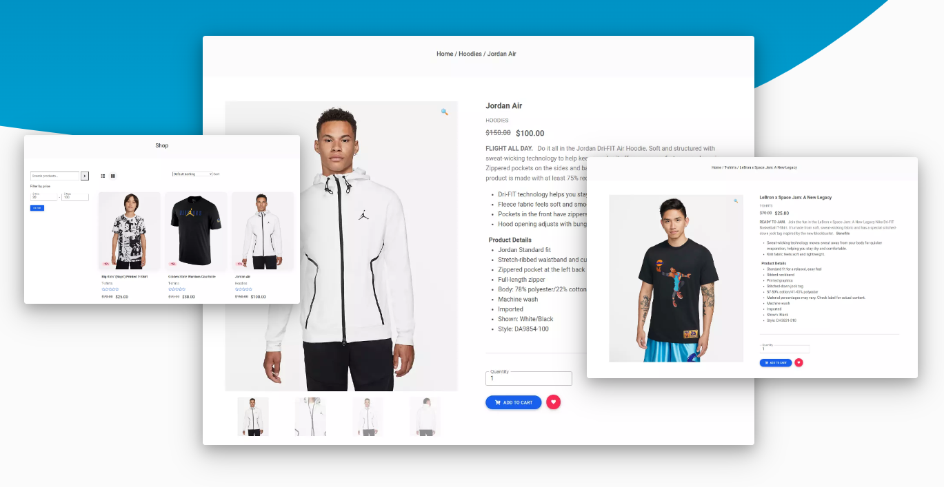 Bootstrap 5 eCommerce Wishlist