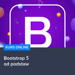 Kurs Bootstrap 5 - praktyczny projekt
